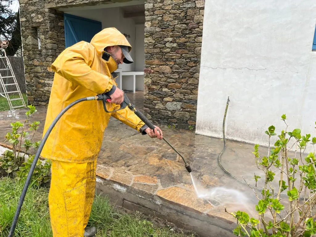 photo nettoyage haute pression